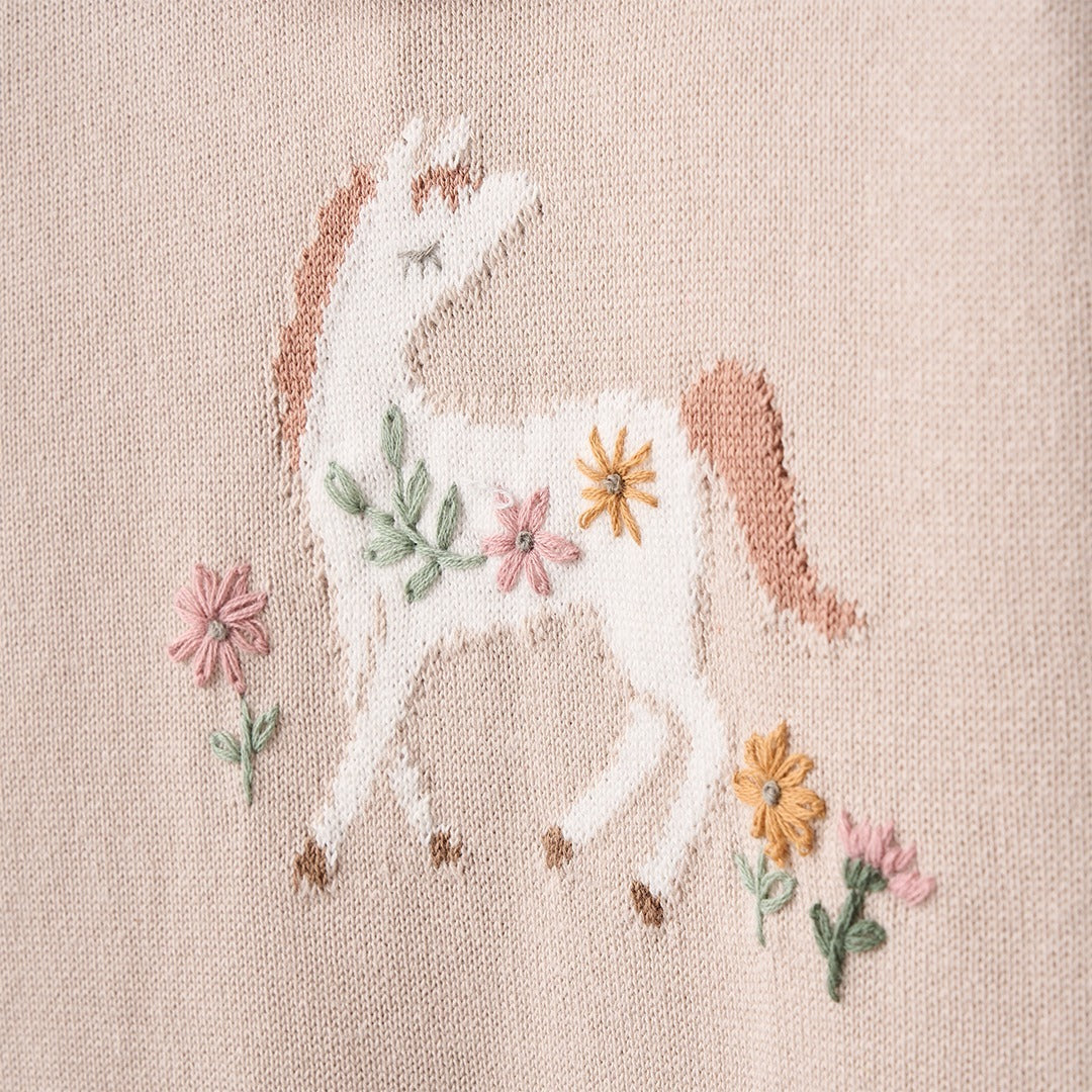 Pony Meadow Knit Jumpsuit