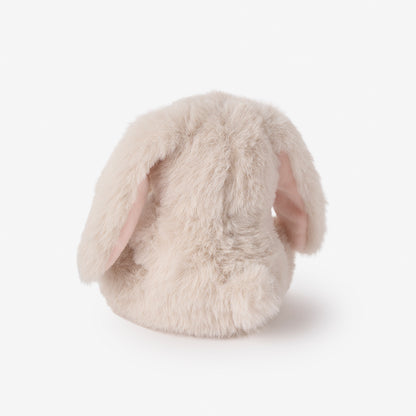 Plush Bunny Wooden Ring Rattle