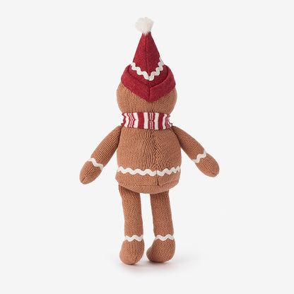 'Jolly' Gingerbread Knit Toy in Gift Box