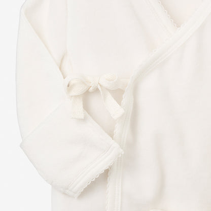 Whisper White Velour Layette Set