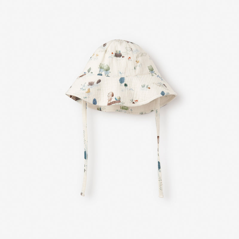 Pond Friends Organic Muslin Sunhat