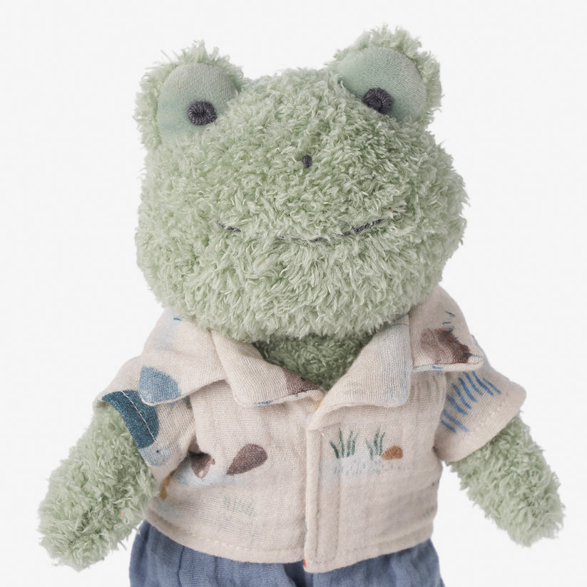 Fred The Frog Boxed Plush Toy Elegant Baby fred-the-frog-boxed-plush-toy-elegant-baby