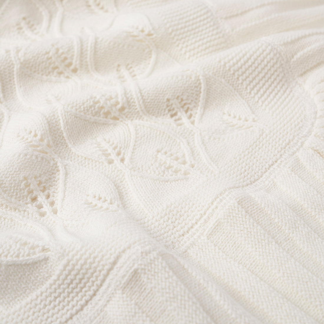 Sarah Louise Christening Shawl - White/Blue main image 0