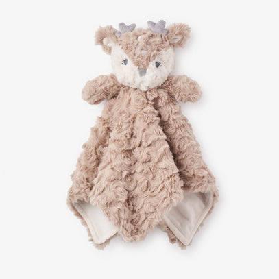 Plush Fawn Baby Security Blanket