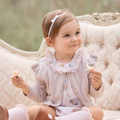 Embroidered baby girl sales clothes