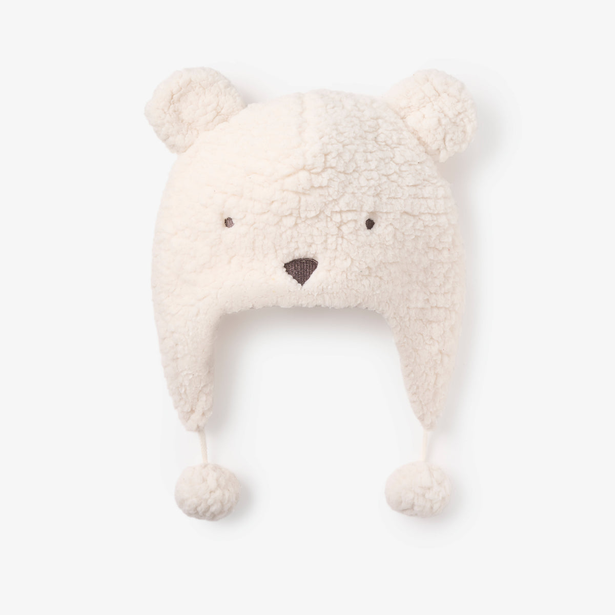 POLAR BEAR FAUX FUR HAT... #5891 Polar Bear Fleece Hat – Akiseo main image 3