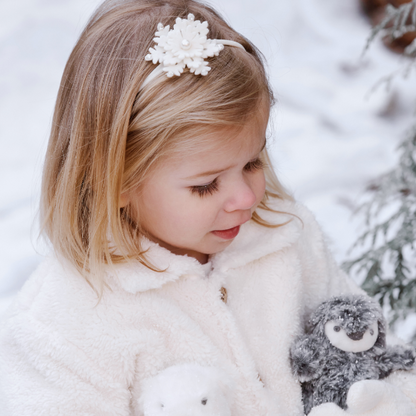 Pearl Snowflake Headband