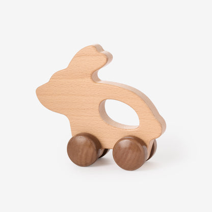 Wooden Push Toy Bunny