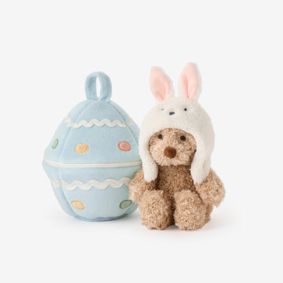 Plush Bear + Easter Egg Activity Toy