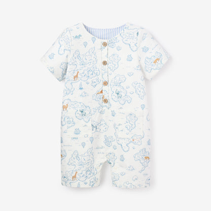 Cotton Explorer Print Shortall