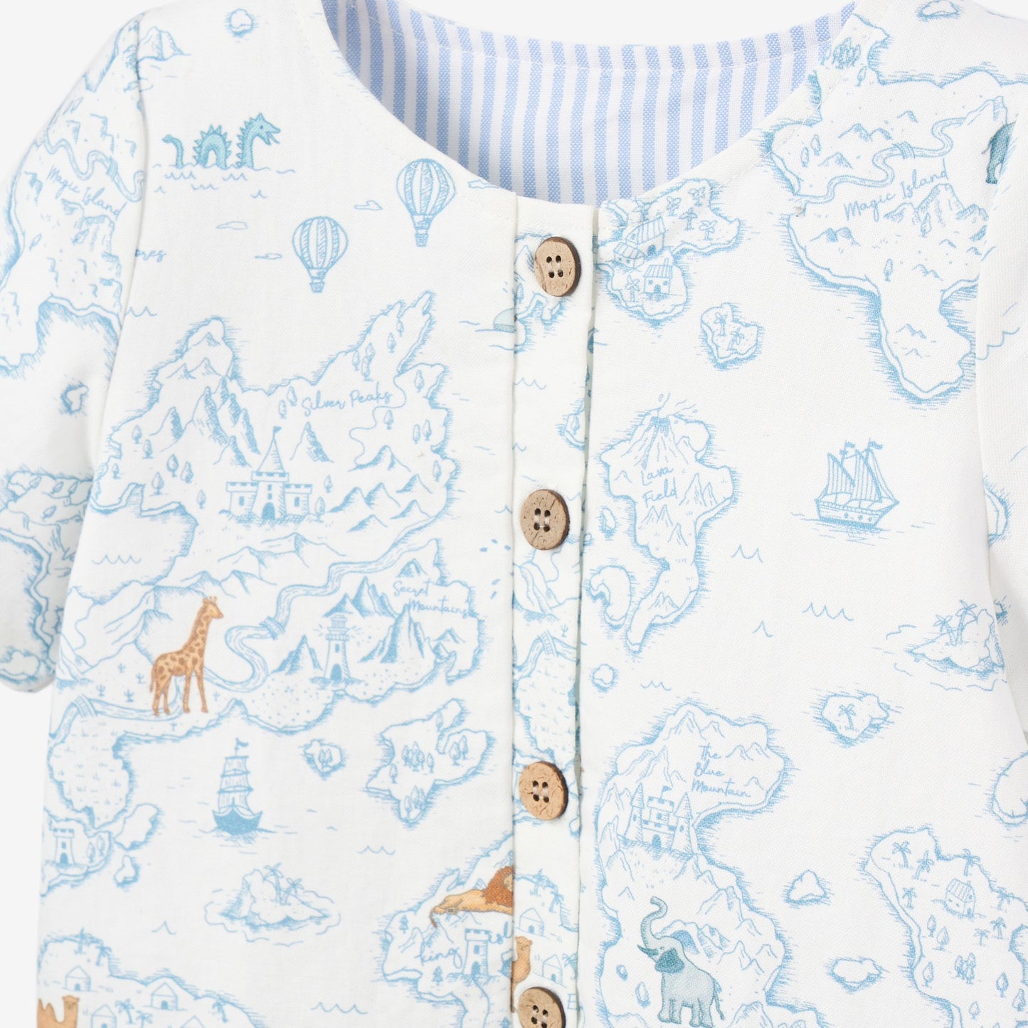 Cotton Explorer Print Shortall