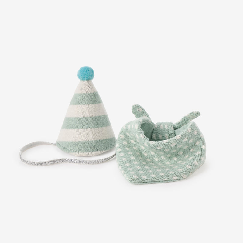 Aqua Birthday Bedtime Huggie Accessories