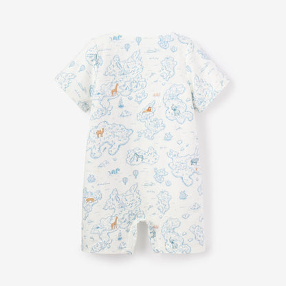 Cotton Explorer Print Shortall