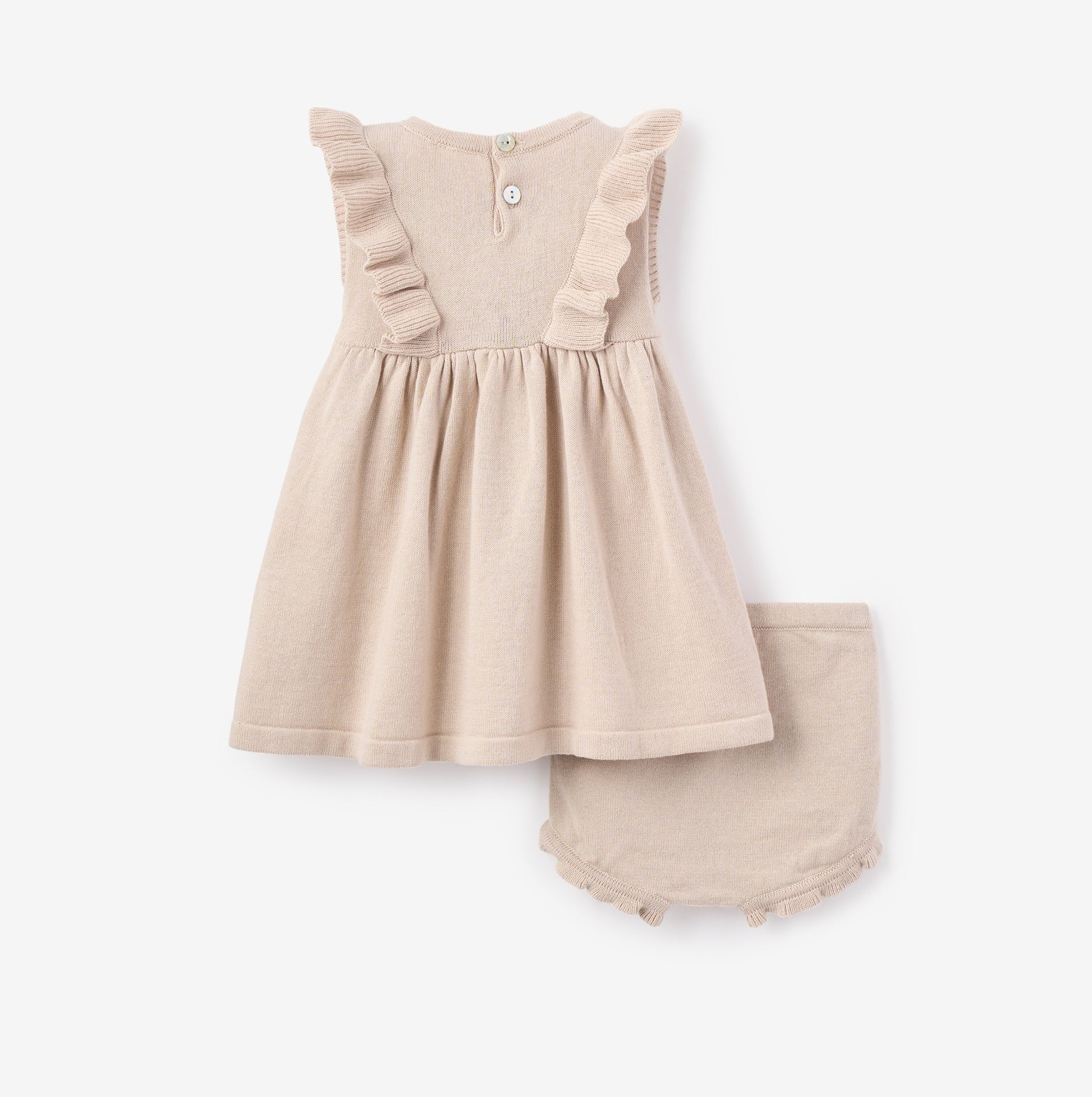 embroidered knit dresses Gimme Roses Ribbed Dress Perfect for brunch or beach strolls Boho Embroidered Knit Dress |