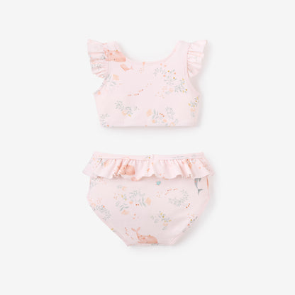 Pink Sea Magic Baby Ruffle Two-Piece Swimsuit