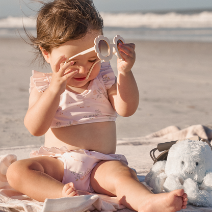 Pink Sea Magic Baby Ruffle Two-Piece Swimsuit