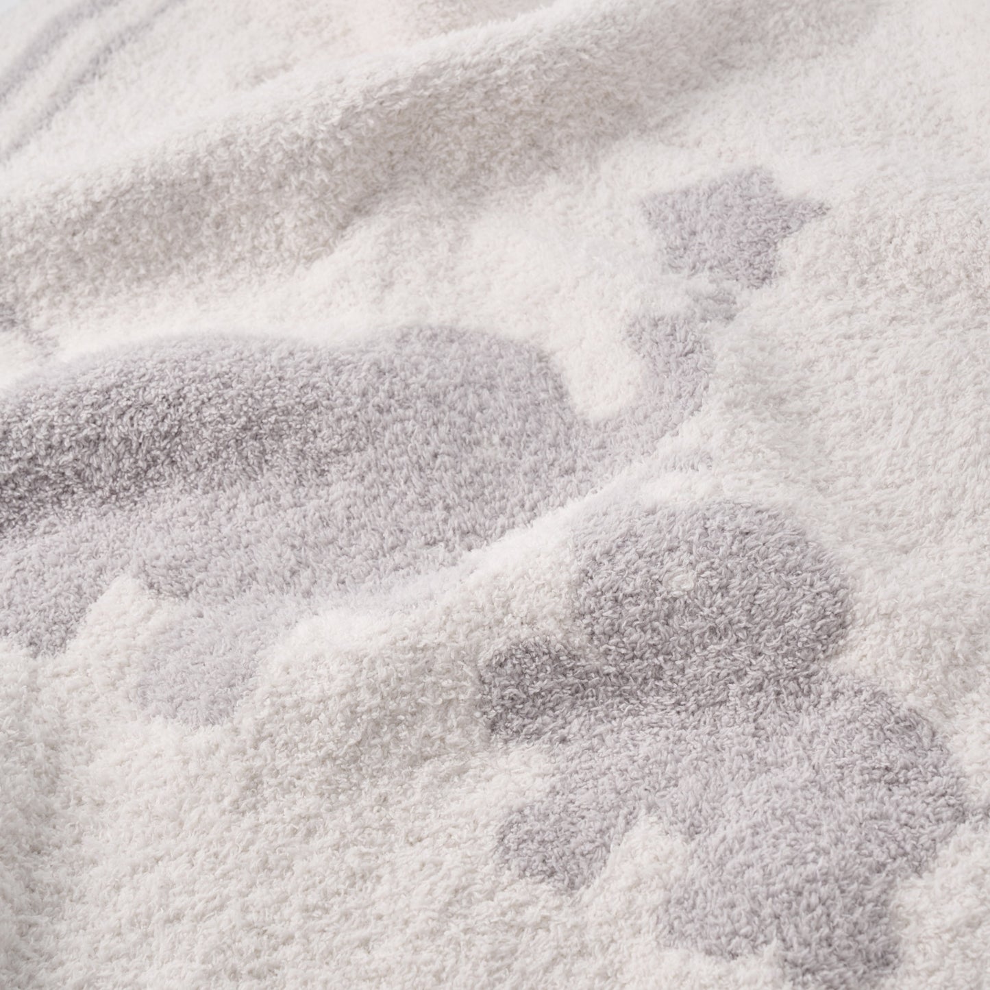 Elephant Feather Knit Baby Blanket