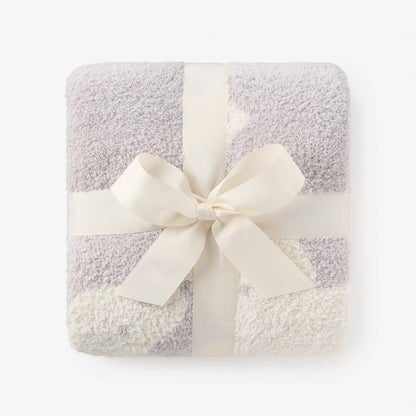 Elephant Feather Knit Baby Blanket
