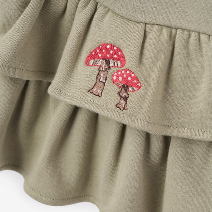 Magical Mouse Organic Fleece Pullover + Skirt Set