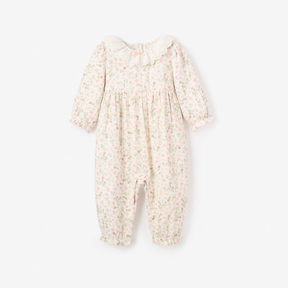 Folklore Floral Organic Muslin Jumpsuit
