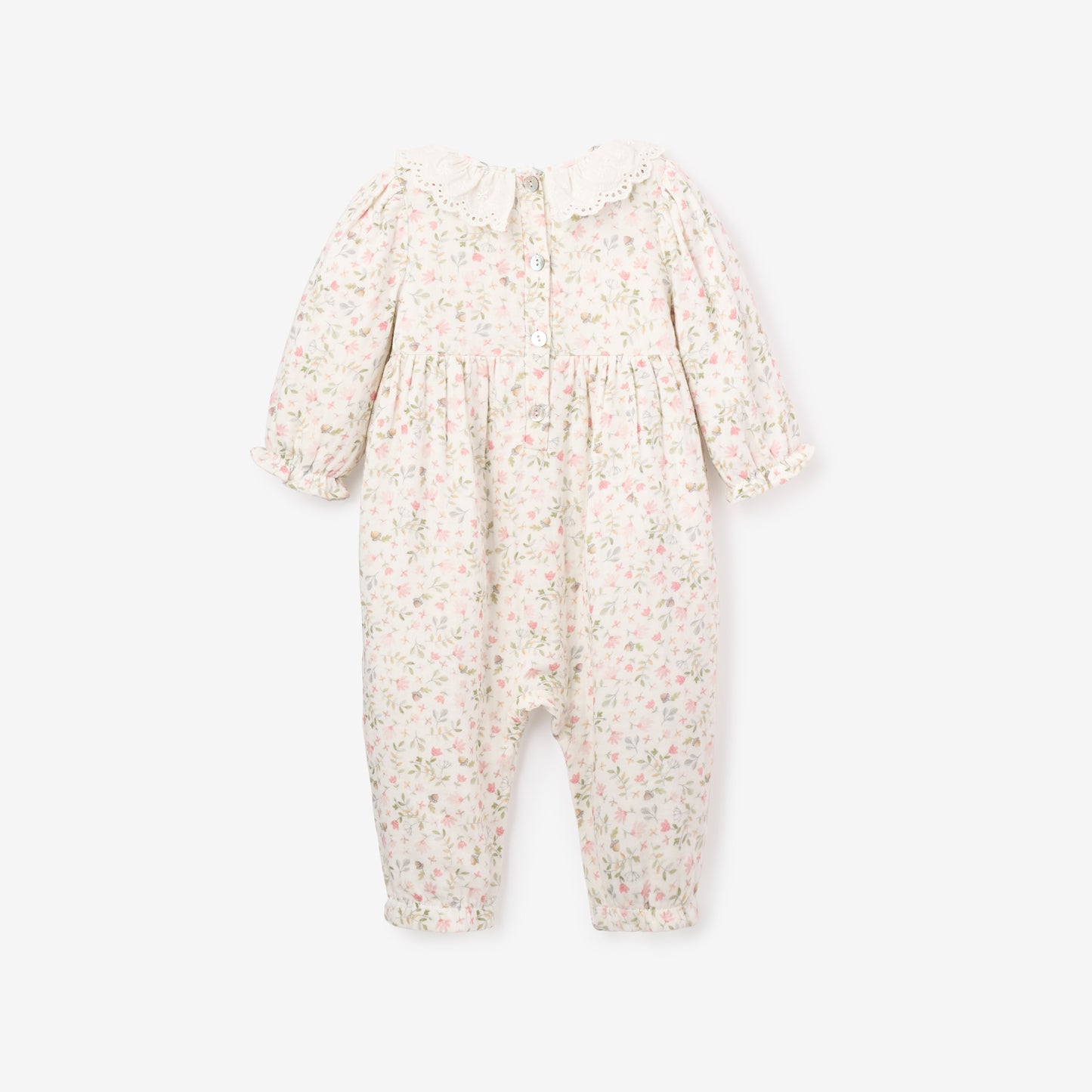 Folklore Floral Organic Muslin Jumpsuit