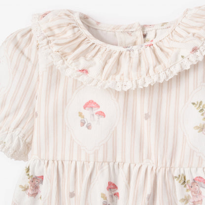 Magical Mouse Cameo Striped Bubble