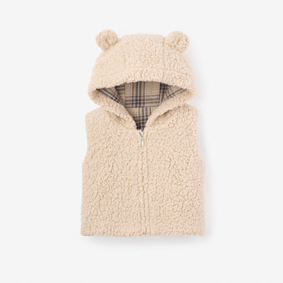 Sherpa Hooded Vest
