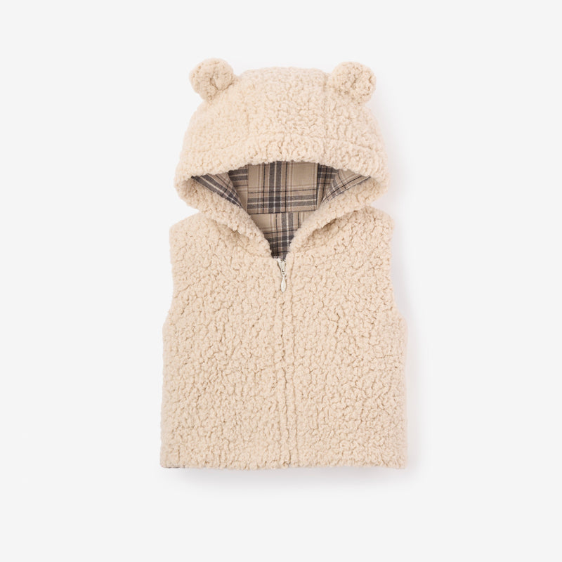 Sherpa Hooded Vest
