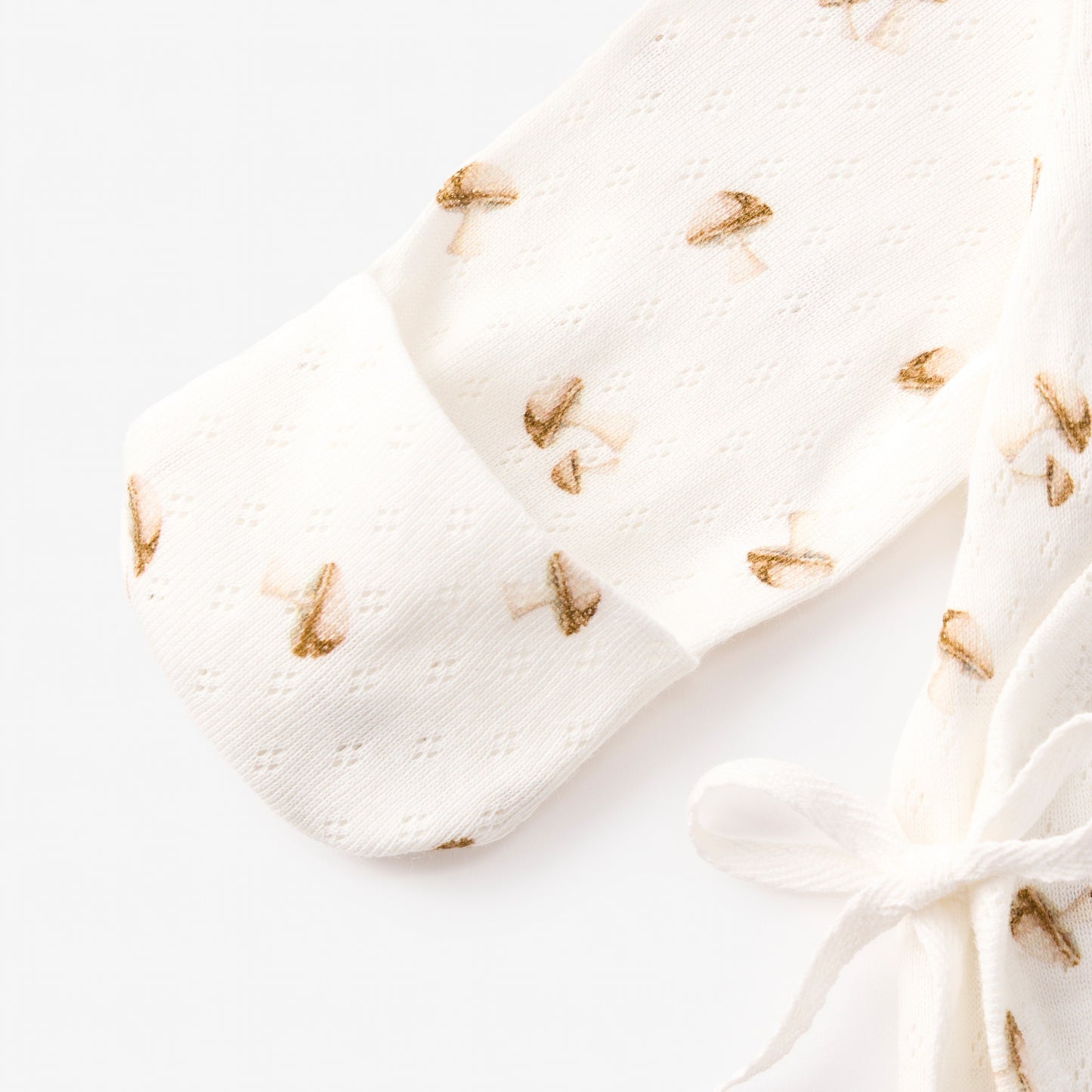 Forest Forager Organic Cotton Pointelle Layette 2PC Set