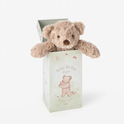 Bear Snuggler Plush Security Blanket W/ Gift Box