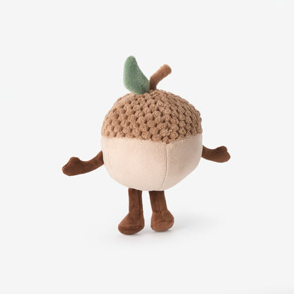 Acorn Plush Rattle