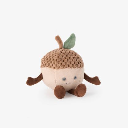 Acorn Plush Rattle