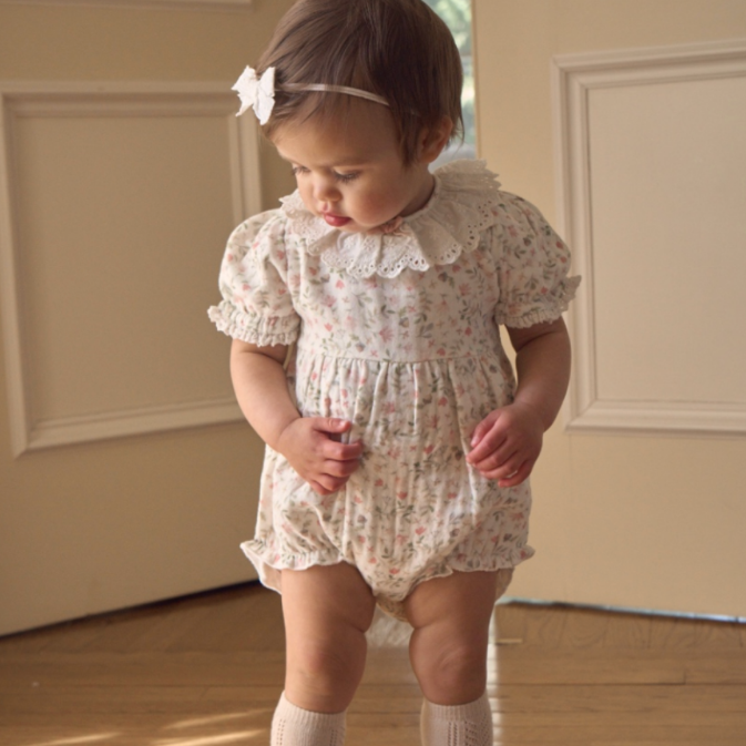 Folklore Floral Organic Muslin Bubble