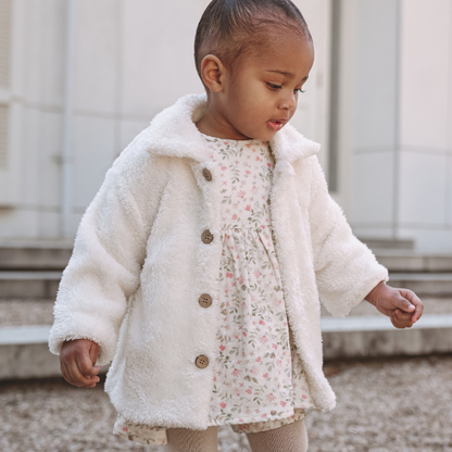 Folklore Floral Organic Muslin Dress+ Bloomer