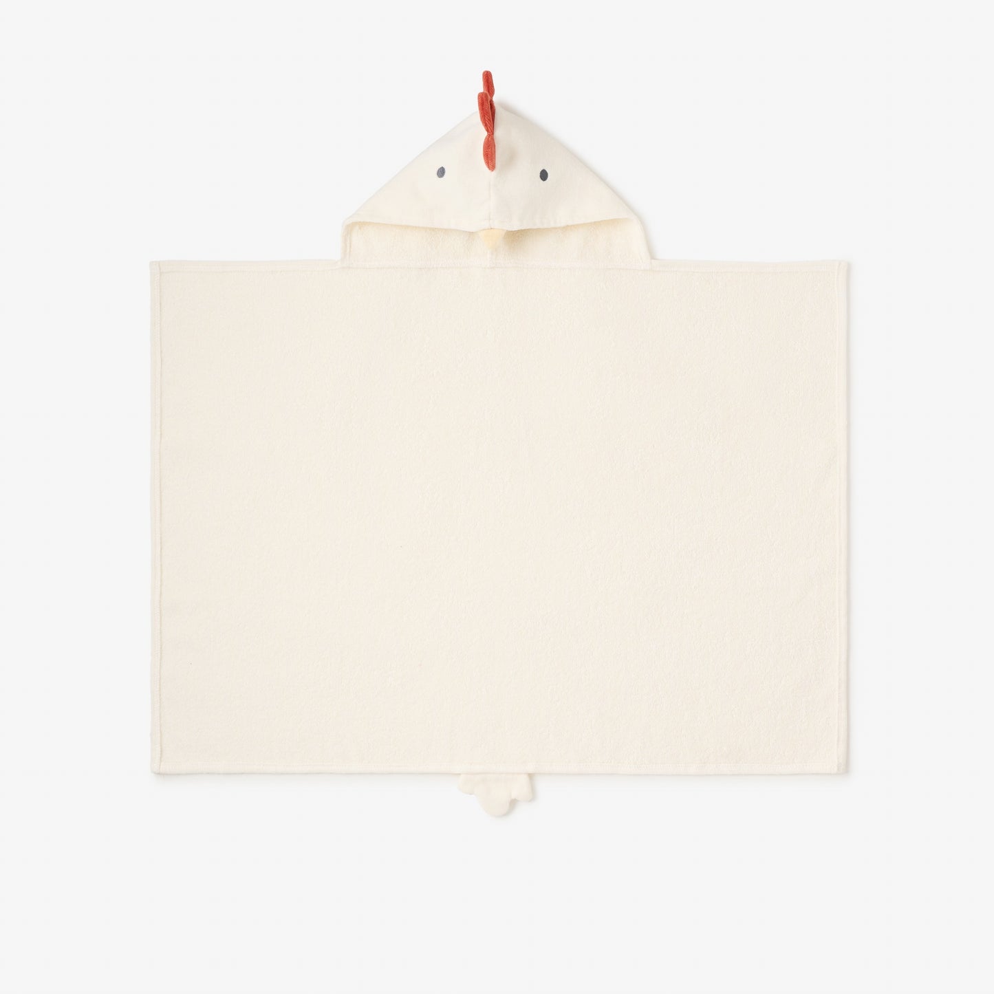 Rooster Hooded Baby Bath Wrap