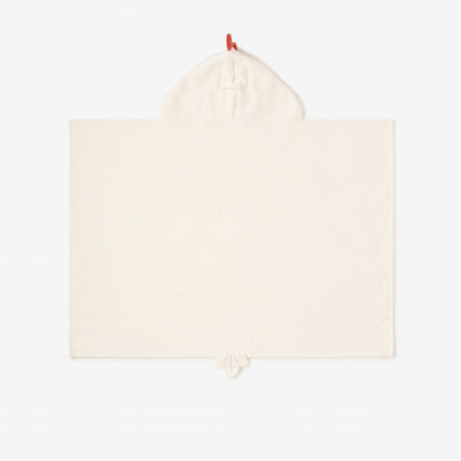 Rooster Hooded Baby Bath Wrap