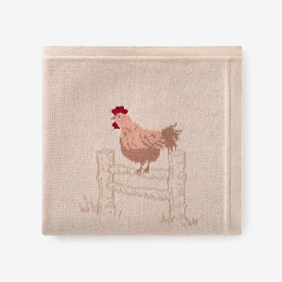 Petite Farmstead Knit Blanket