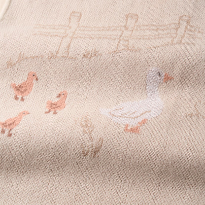 Petite Farmstead Knit Blanket