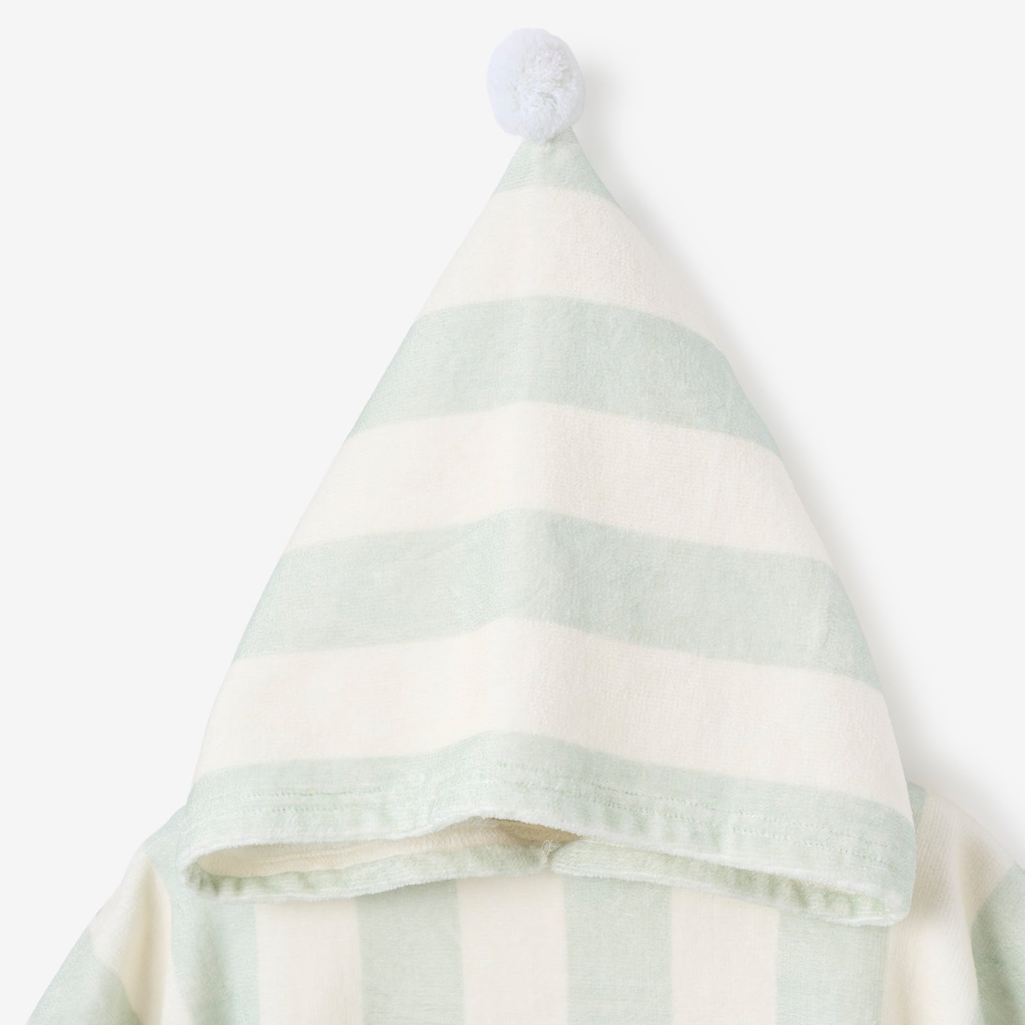 Sage Cabana Stripe Terry Poncho