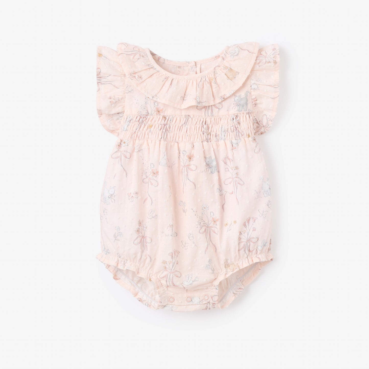 Fleur de Provence Smocked Bubble