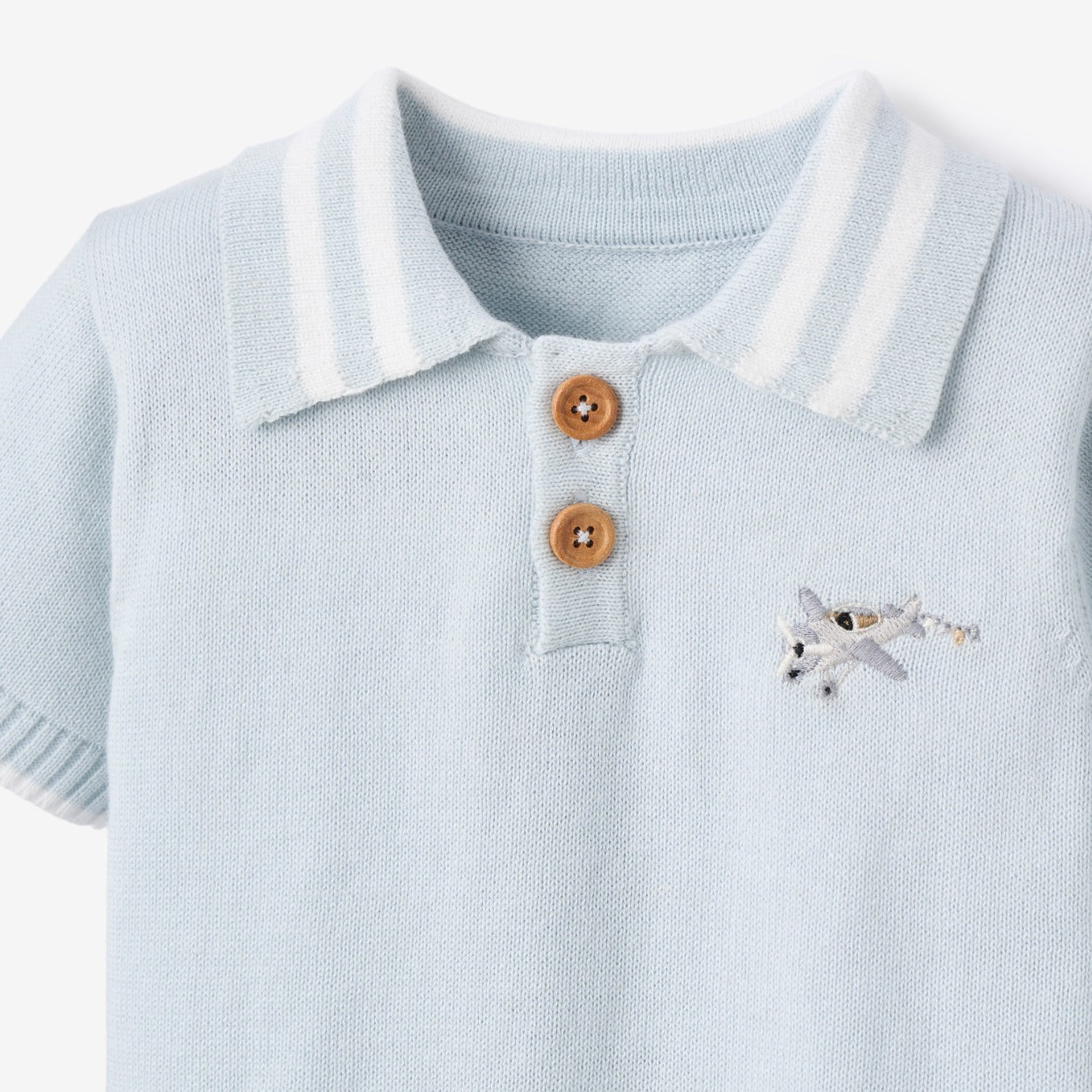 Up & Away Knit Polo Shirt + Printed Oxford Shorts