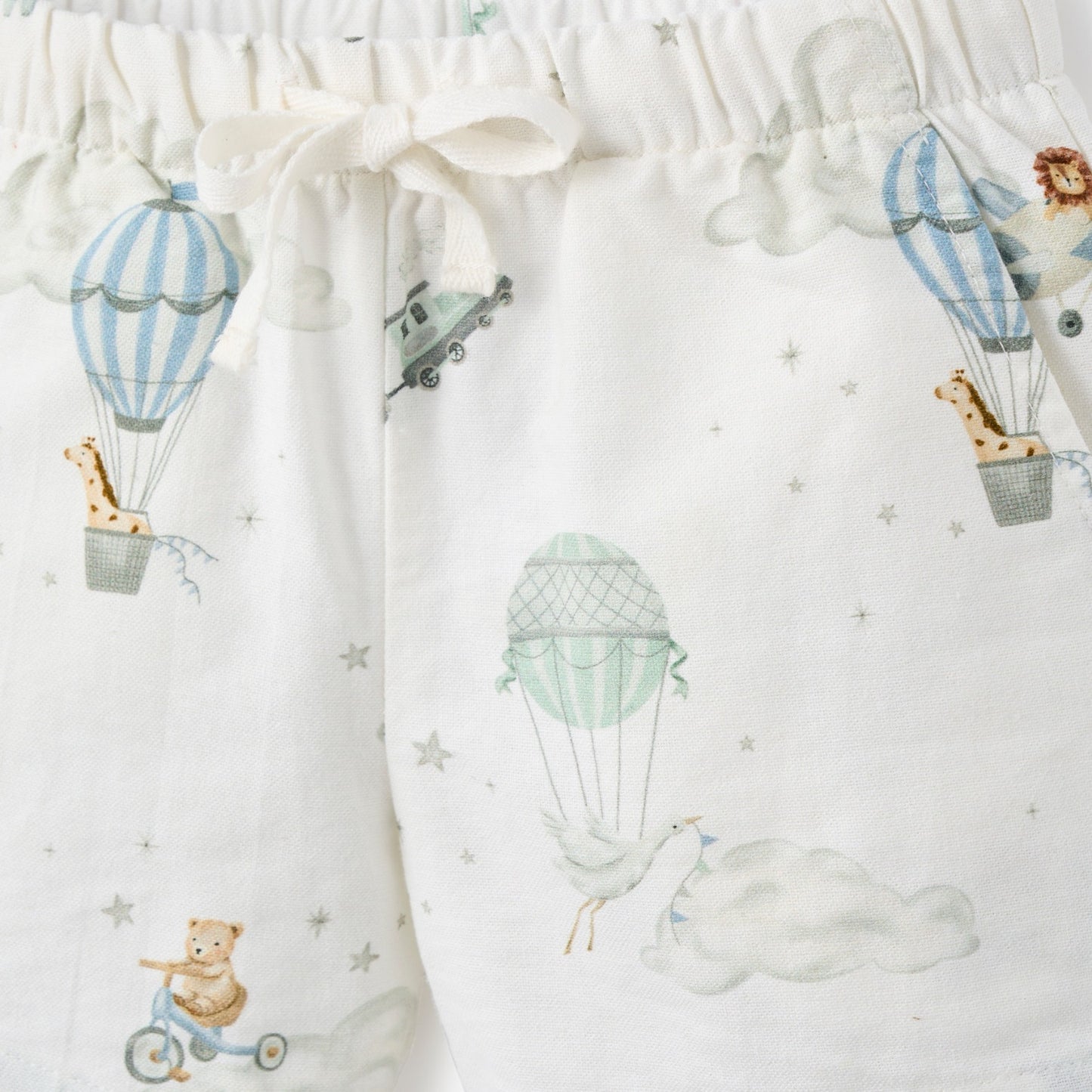 Up & Away Knit Polo Shirt + Printed Oxford Shorts