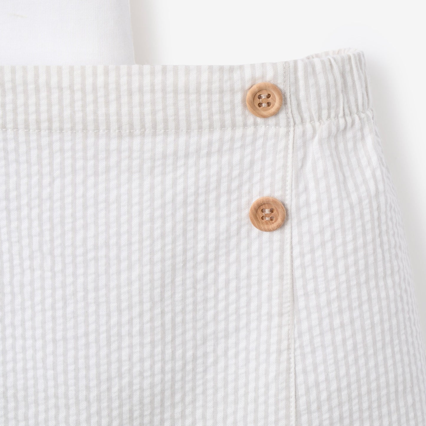 Up & Away Embroidered Bodysuit & Seersucker Short Set