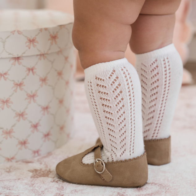 Pointelle Knee Sock Set - 3PK