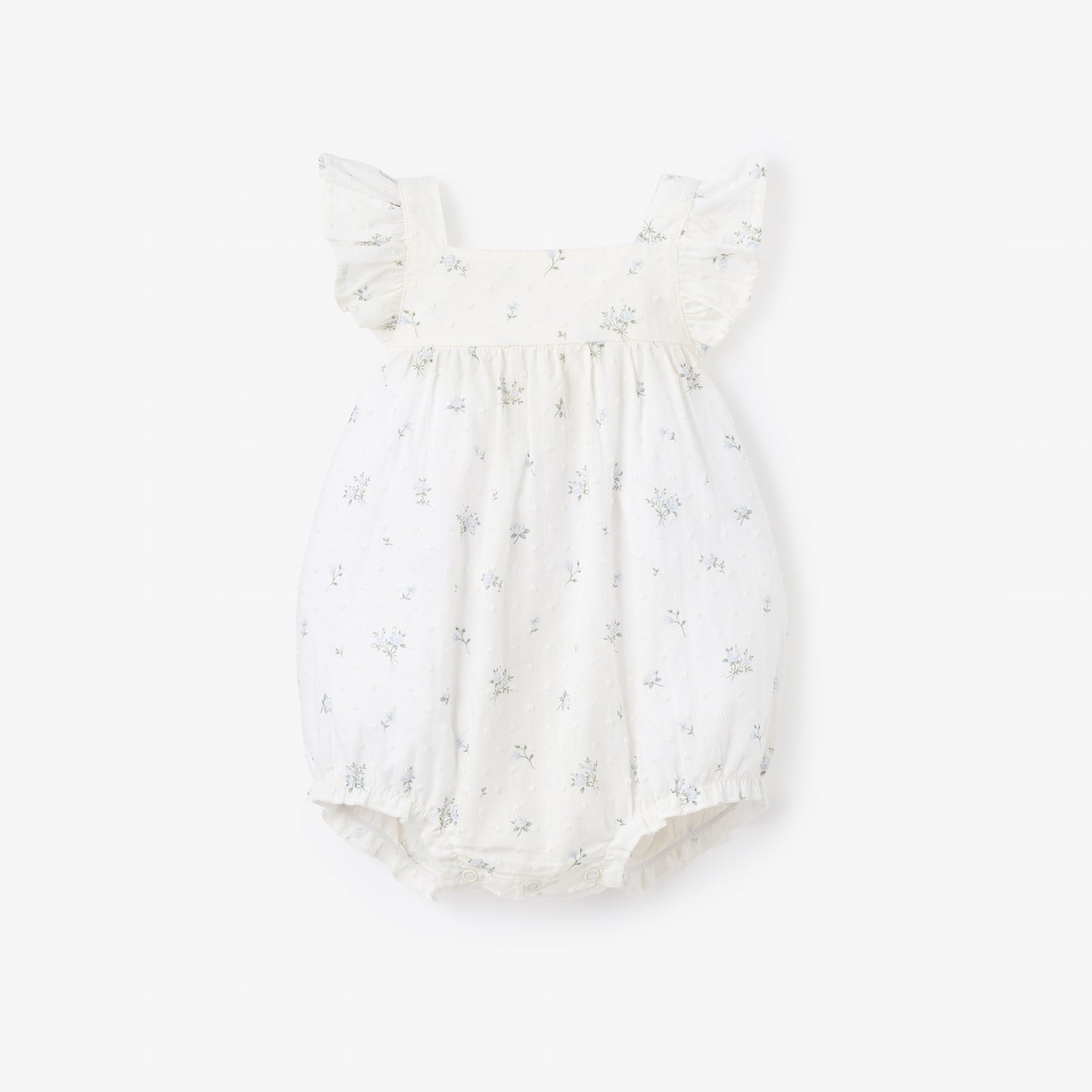 English Rose Swiss Dot Bubble