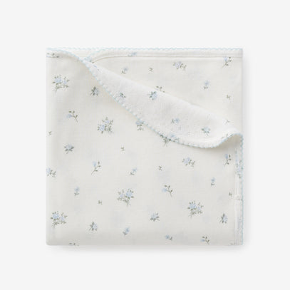 English Rose Organic Double Layer Swaddle Blanket