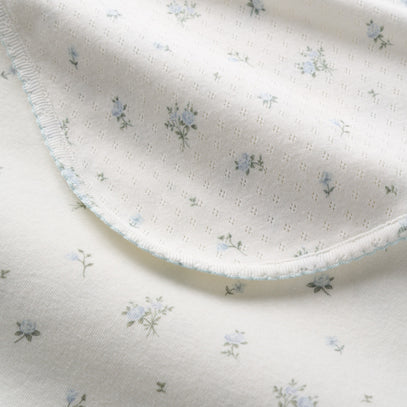 English Rose Organic Double Layer Swaddle Blanket