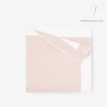 Blush Pink Cashmere Baby Blanket