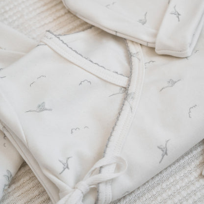 Stork Double Layered Cotton Layette Set