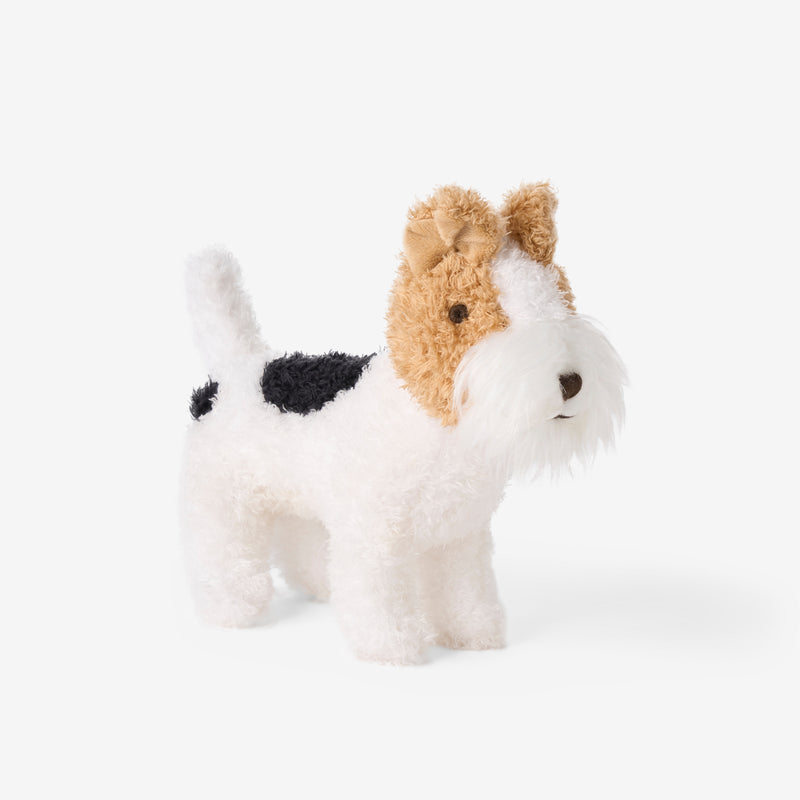 Fox Terrier Plush Stuffed Toy